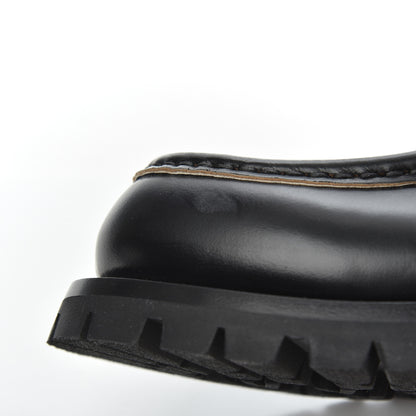 Gucci Cordovan Lux Mens Harald Horsebit Ankle Boots 10 Black 9 of 15