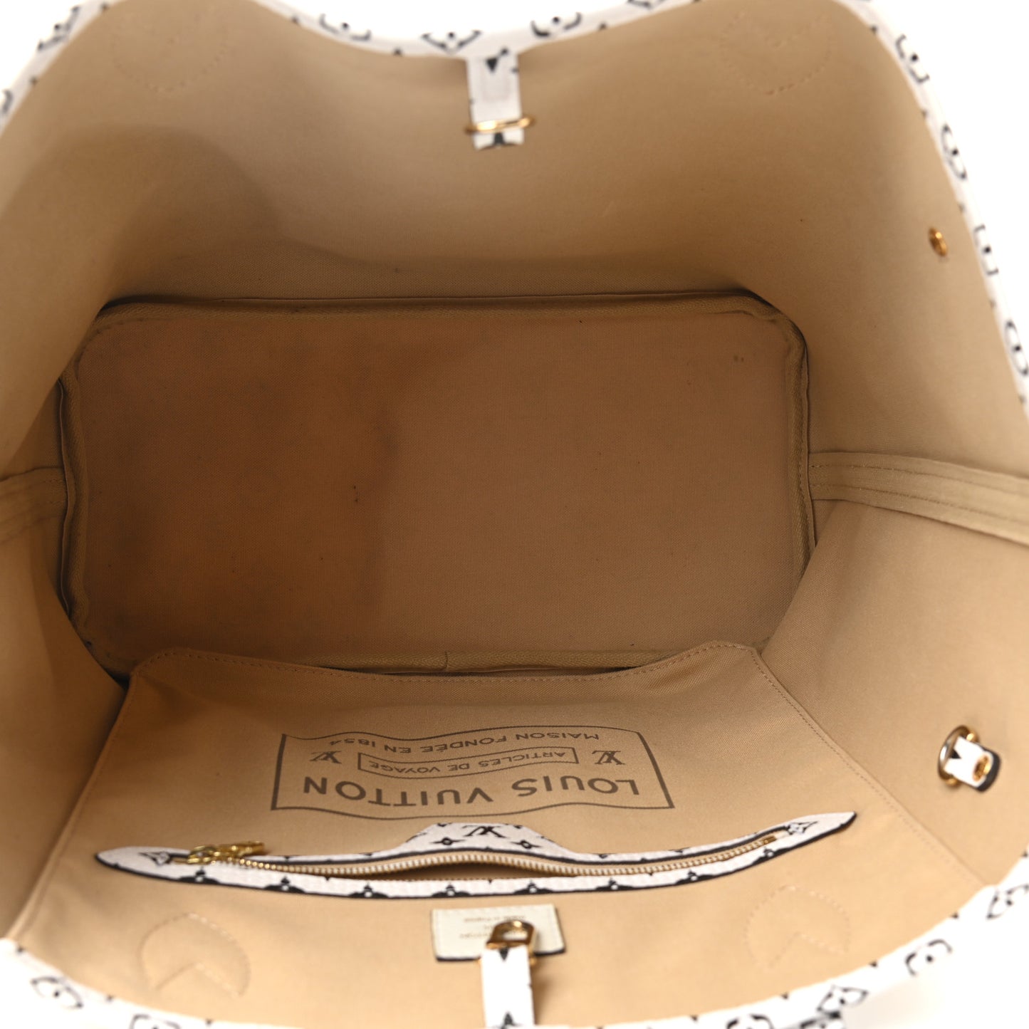 Monogram Giant Neverfull MM Kaki