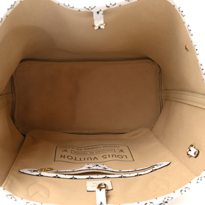 Louis Vuitton Monogram Giant Neverfull MM Kaki 5 of 11