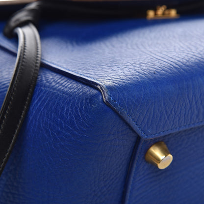 Celine Elephant Calfskin Mini Tri-Color Belt Bag Indigo 11 of 15