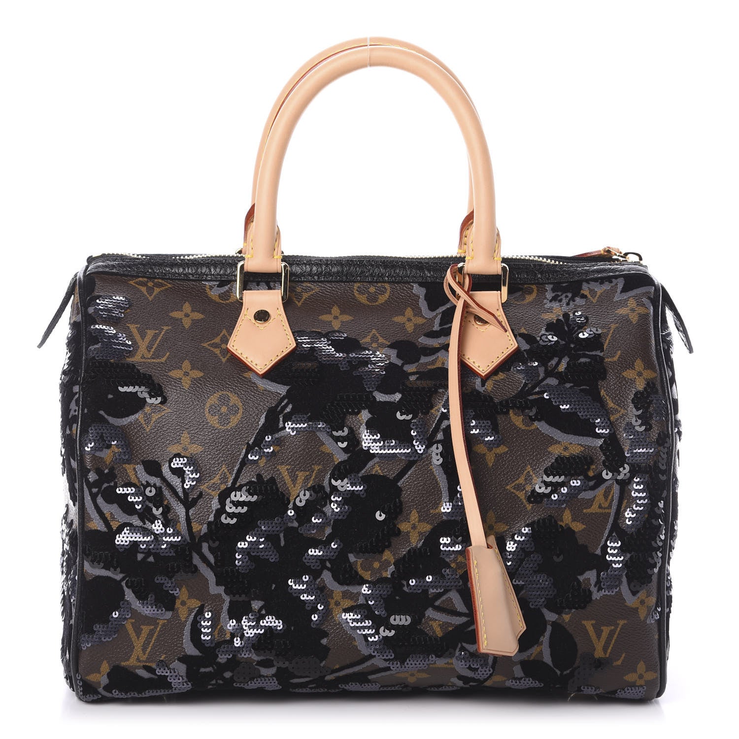 Louis Vuitton Monogram Fleur De Jais Sequins Speedy 30 1 of 8