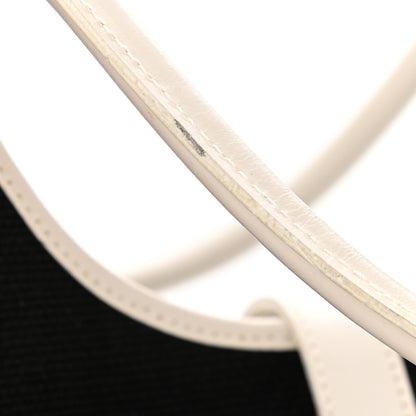 Gucci Canvas Bardot Shoulder Bag White Black 13 of 13