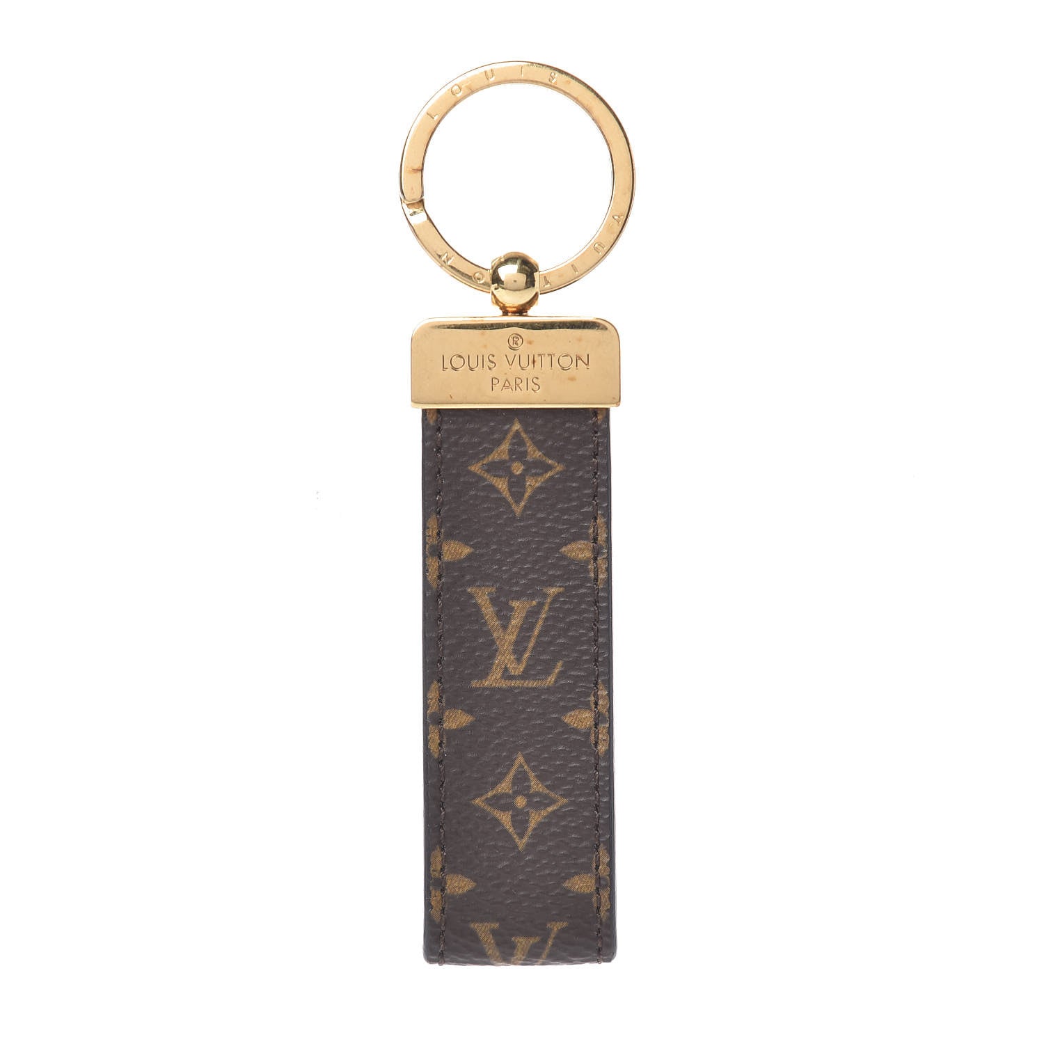 Louis Vuitton Monogram Dragonne Key Holder 1 of 4