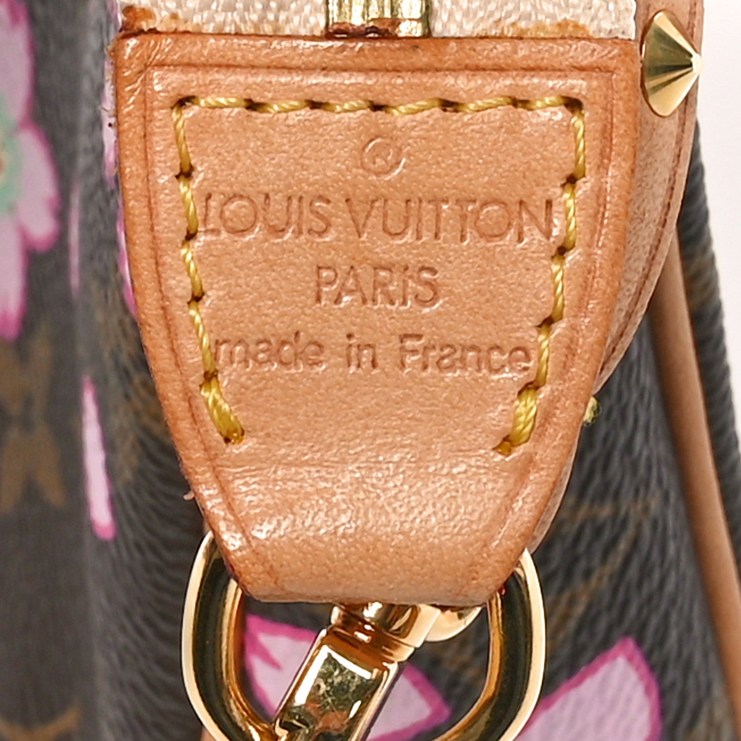 Louis Vuitton Monogram Cherry Blossom Pochette Accessories Brown 7 of 11