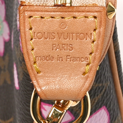 Louis Vuitton Monogram Cherry Blossom Pochette Accessories Brown 7 of 11