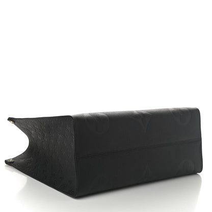 Louis Vuitton Empreinte Monogram Giant Onthego GM Black 4 of 9
