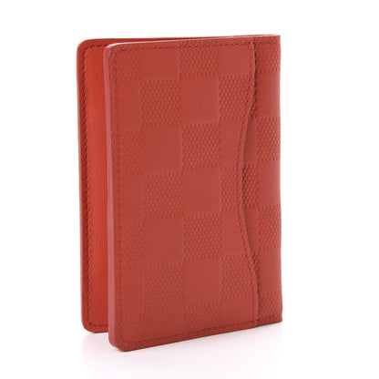Louis Vuitton Neon Damier Infini Pocket Organizer Orange 3 of 10