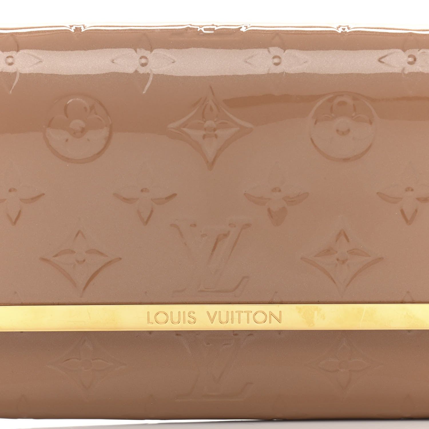 Louis Vuitton Vernis Rossmore MM Rose Velours 7 of 9