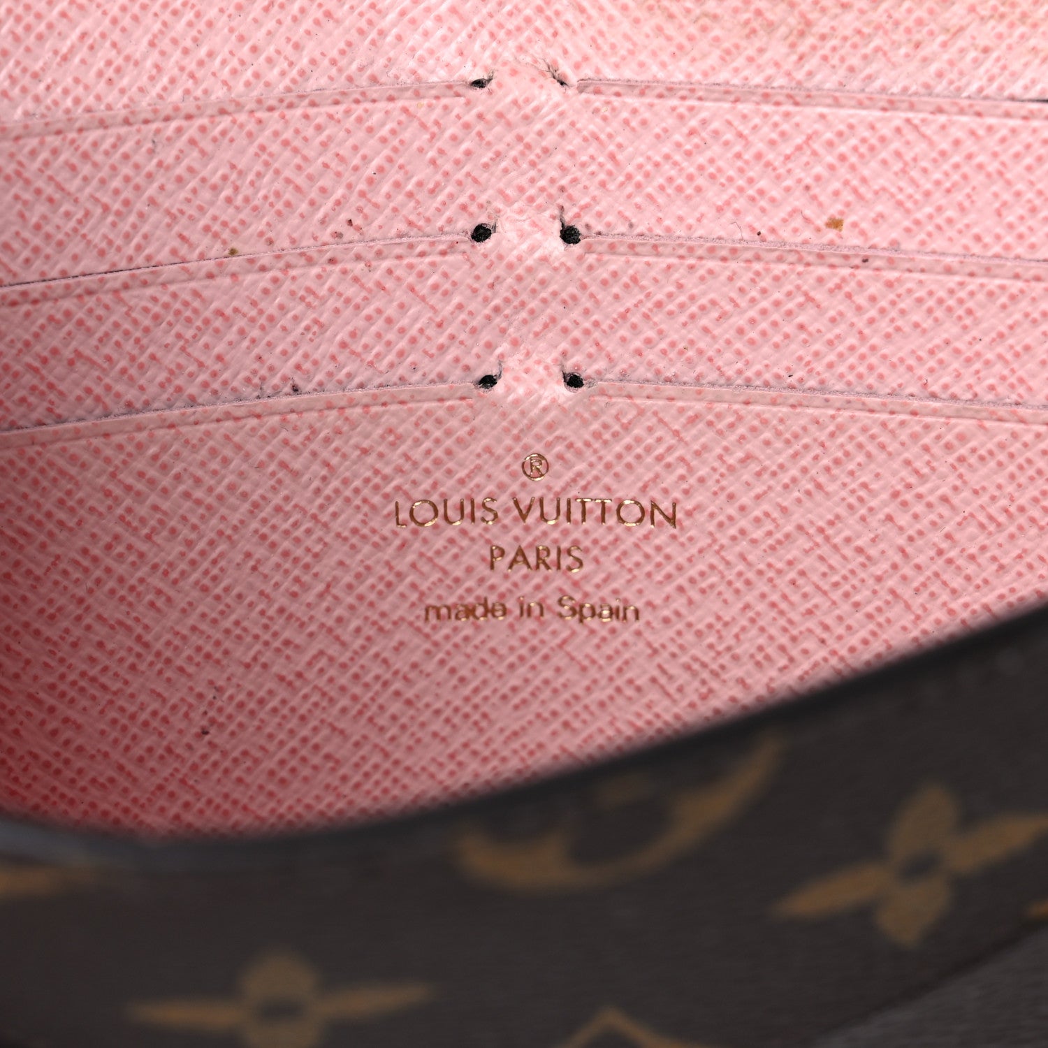 Louis Vuitton Monogram Jeanne Wallet Rose Ballerine 7 of 24