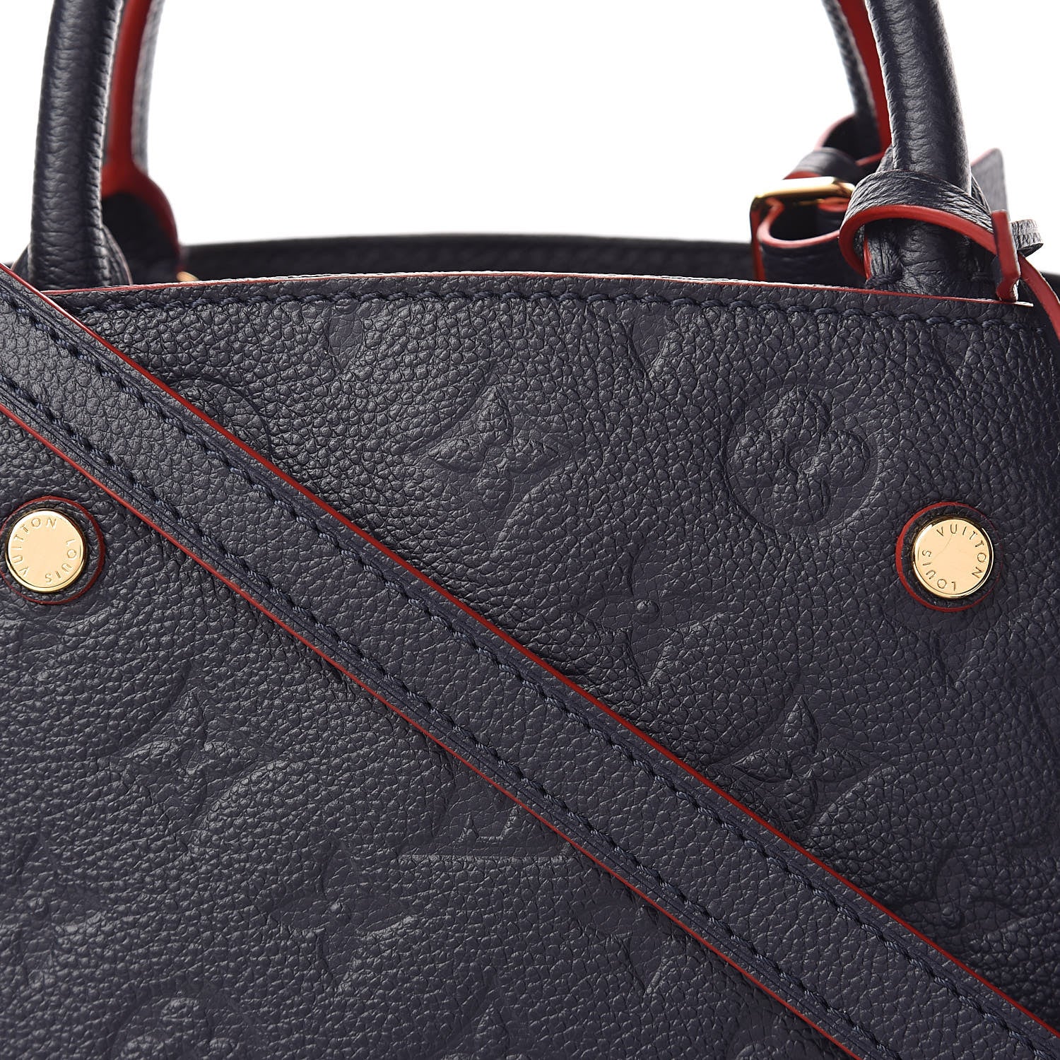 Louis Vuitton Empreinte Montaigne BB Marine Rouge 10 of 10