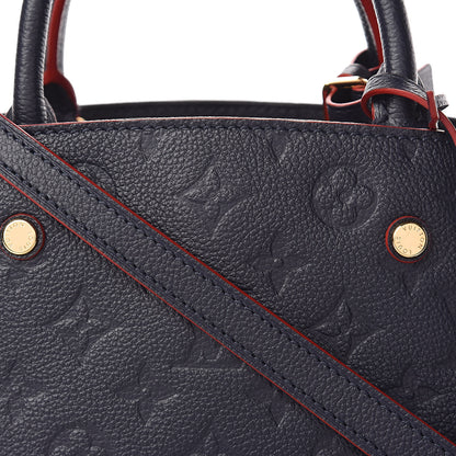 Louis Vuitton Empreinte Montaigne BB Marine Rouge 10 of 10