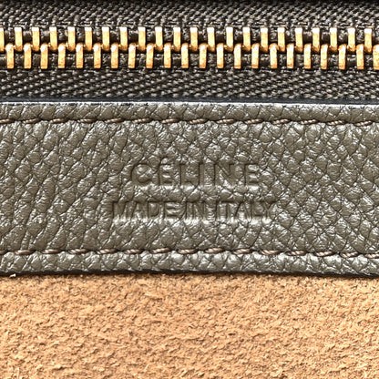 Celine Soft Grained Calfskin Small Belt Cabas Phantom Taupe 6 of 18