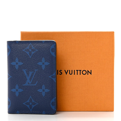 Louis Vuitton Taigarama Pocket Organizer NM Cobalt 7 of 7