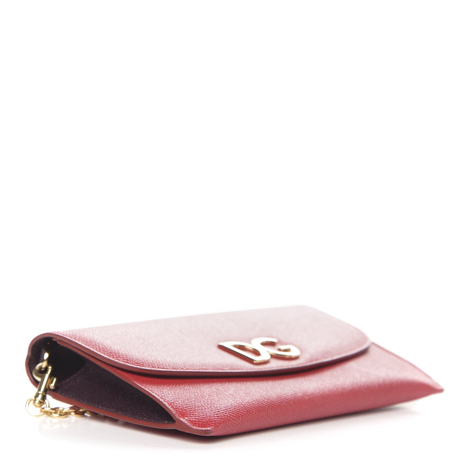 Dolce & Gabbana Dauphine Wallet On Chain Rosso 5 of 11