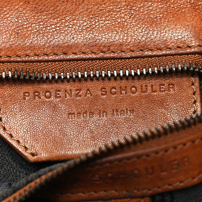 Proenza Schouler Lambskin Medium PS1 Satchel Saddle 6 of 13