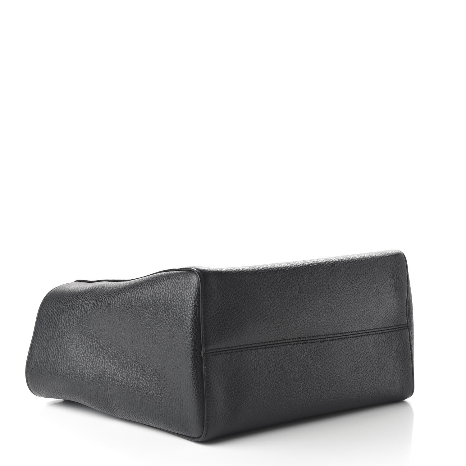 Gucci Pebbled Calfskin Small Swing Tote Black 4 of 11