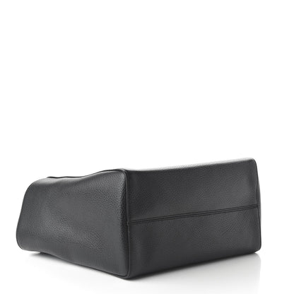 Gucci Pebbled Calfskin Small Swing Tote Black 4 of 11
