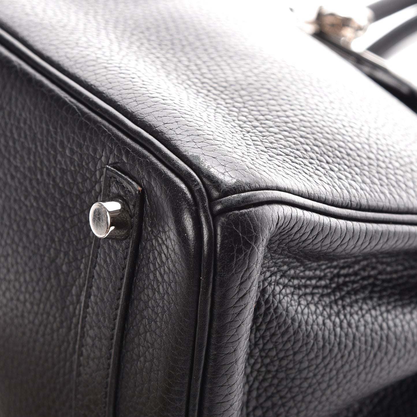Taurillon Clemence Birkin 30 Black