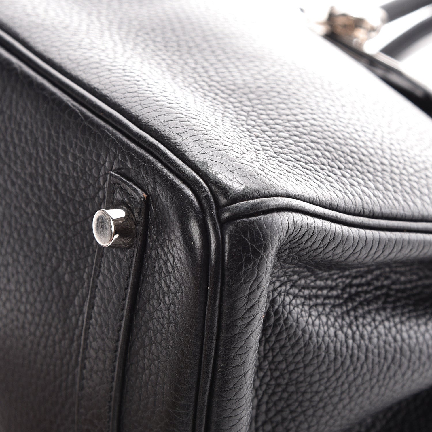 Hermes Taurillon Clemence Birkin 30 Black 39 of 42