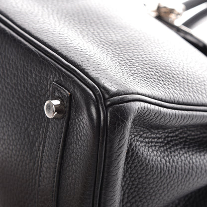 Hermes Taurillon Clemence Birkin 30 Black 39 of 42