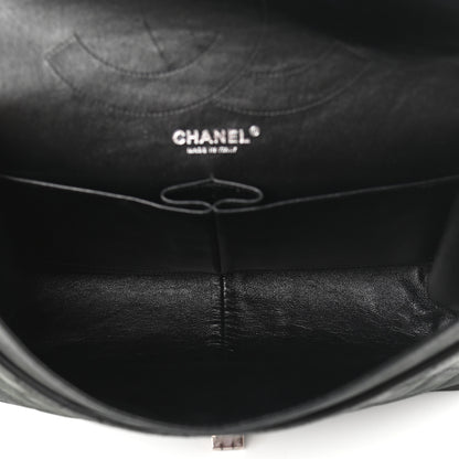 Chanel Iridescent Calfskin Quilted 2.55 Reissue 227 Flap Black 5 of 17