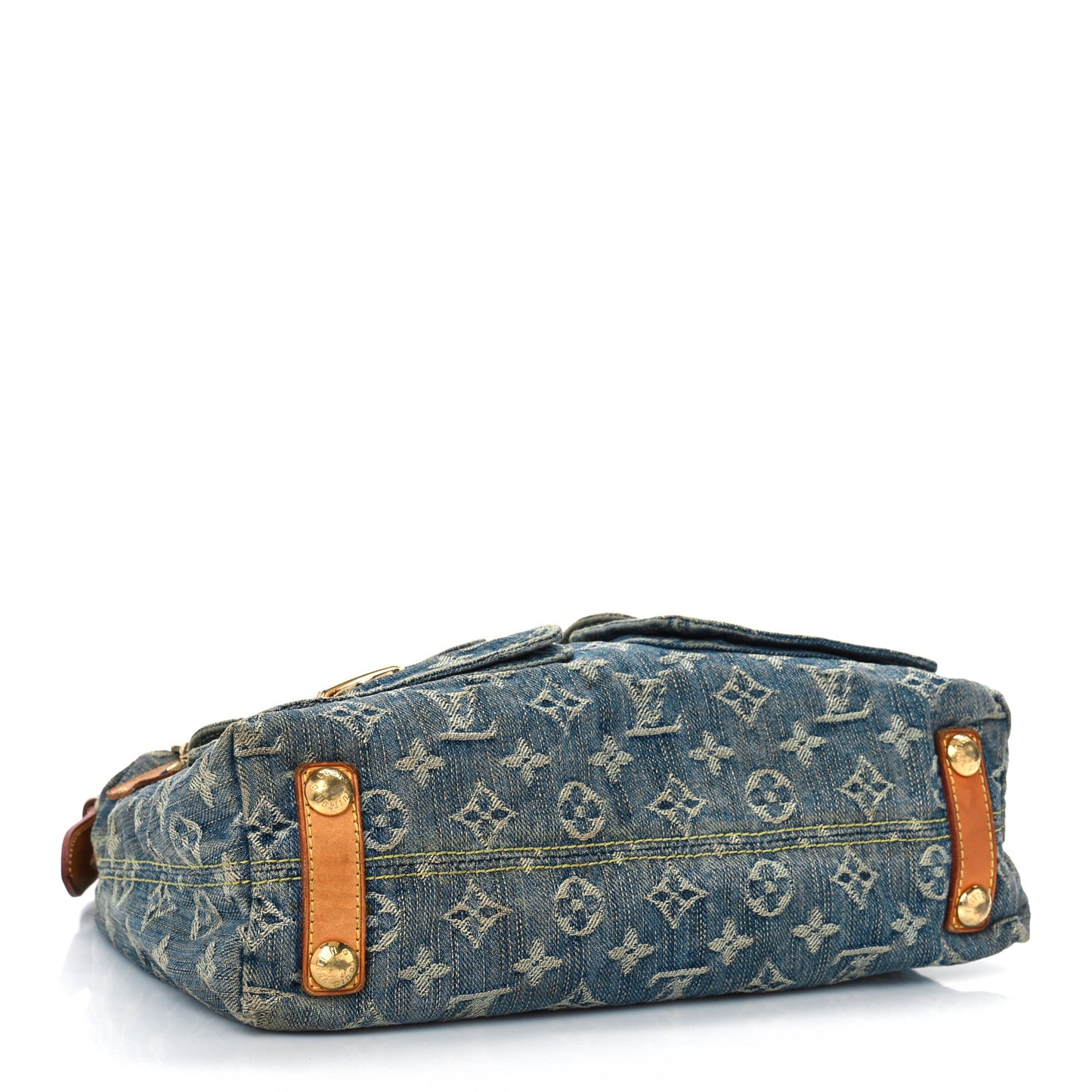 Monogram Denim Baggy PM Blue