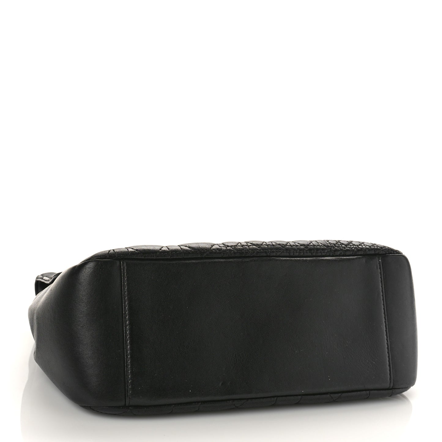 Lambskin Mixed Cannage Miss Dior Flap Black