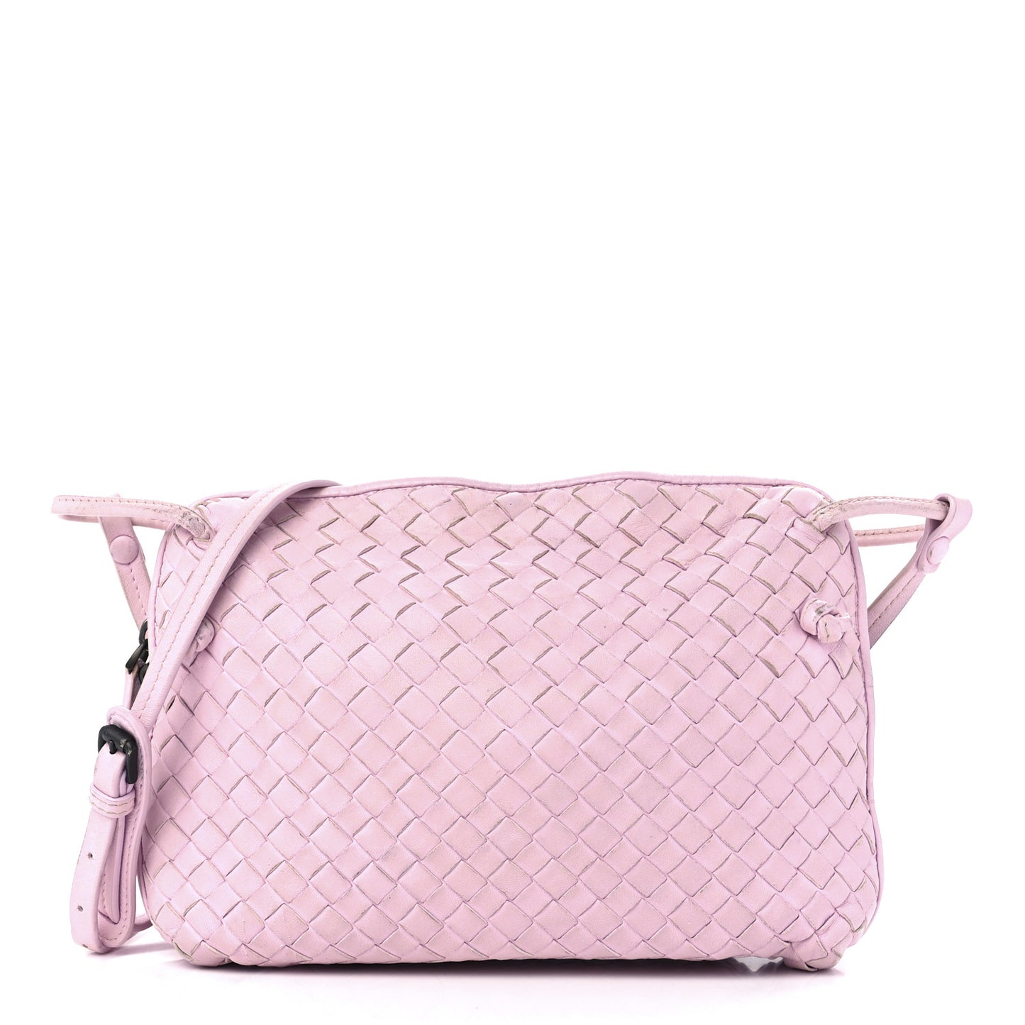 Nappa Intrecciato Nodini Crossbody Messenger Bliss Washed