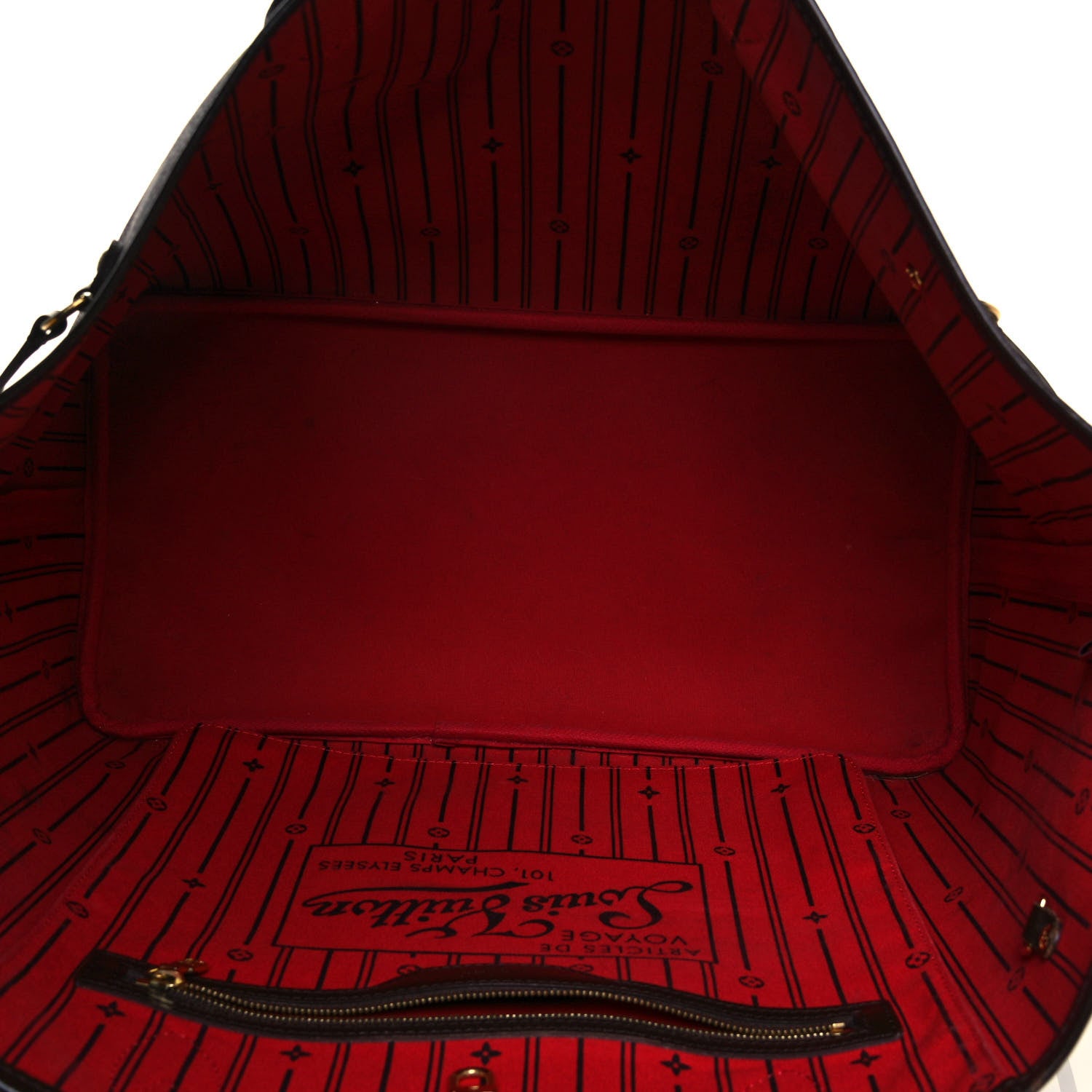 Louis Vuitton Damier Ebene Neverfull GM 5 of 14