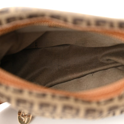 Fendi Zucchino Crossbody Messenger Panna Cuoio 5 of 16