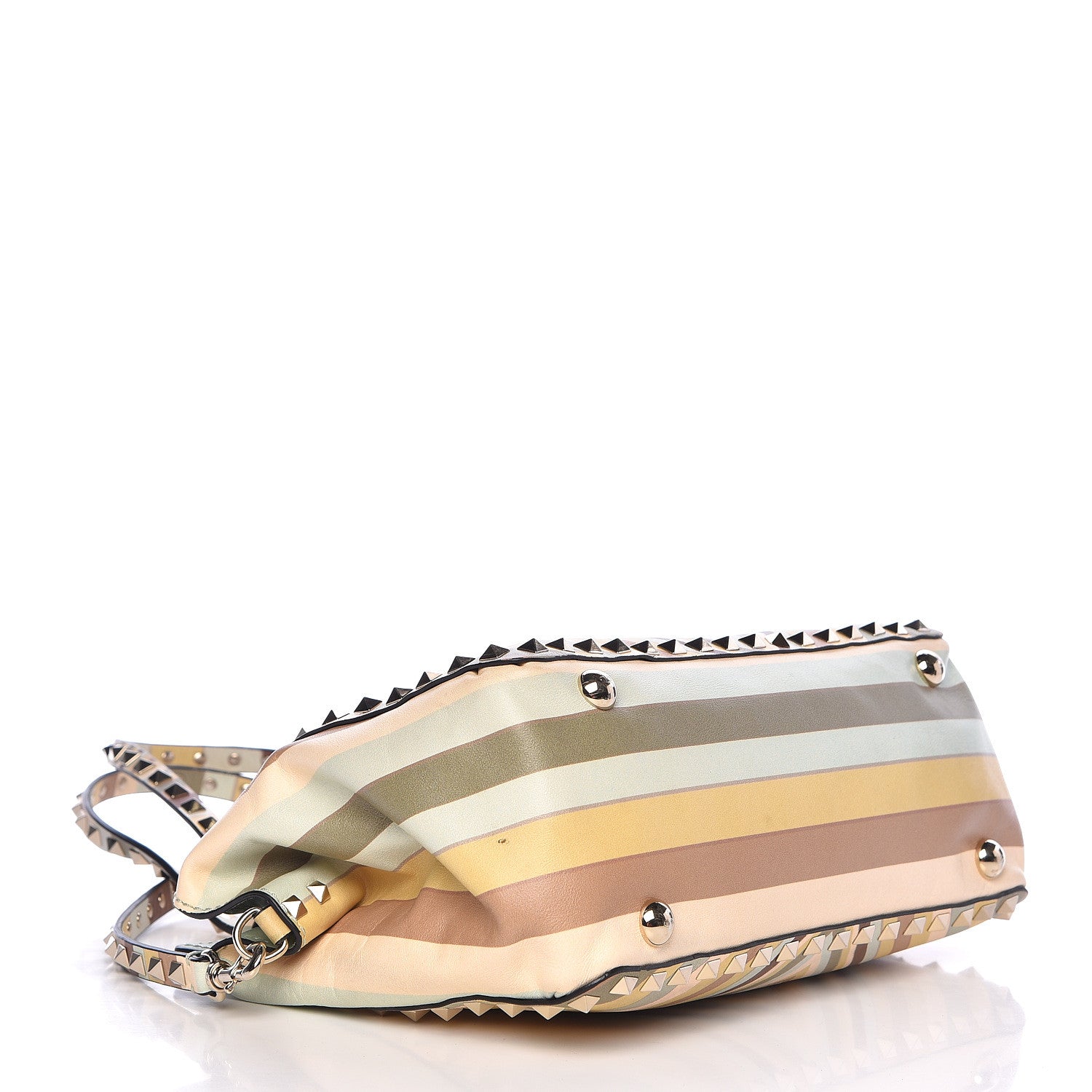 Valentino Garavani Vitello Native Couture 1975 Small Rockstud Tote Multicolor 5 of 15
