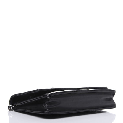 Chanel Lambskin Quilted Wallet On Chain WOC Black 4 of 19