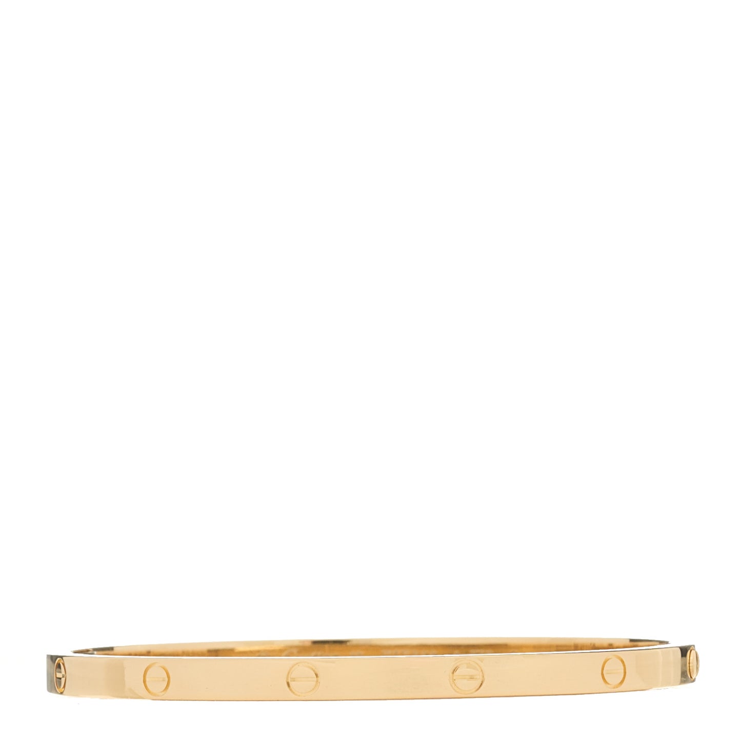 18K Yellow Gold Small LOVE Bracelet 16