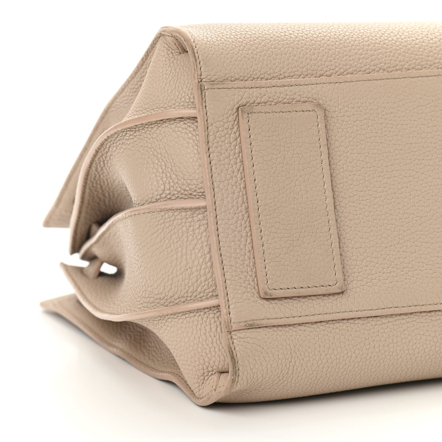 Grained Calfskin Small Supple Sac De Jour Nude