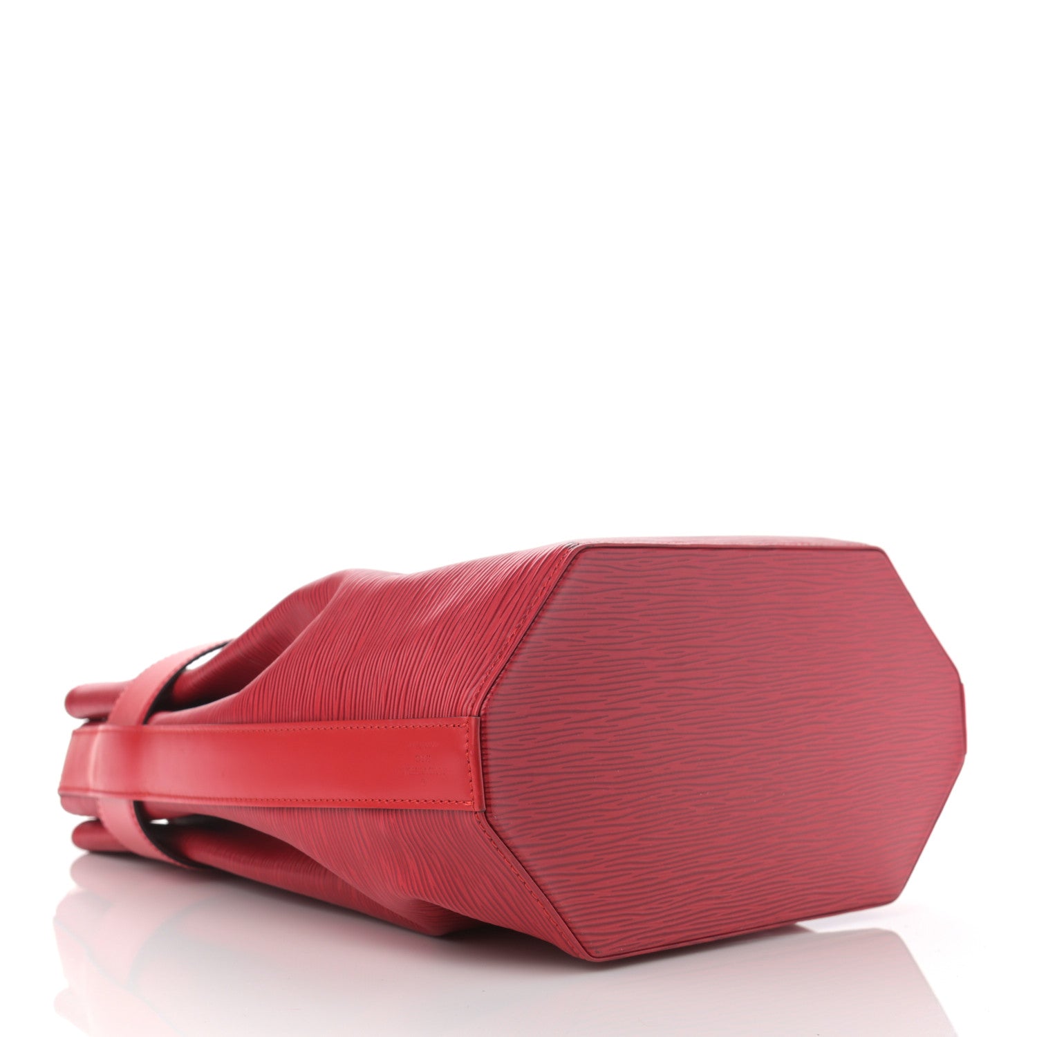 Louis Vuitton Epi Sac D'Epaule GM Castillan Red 5 of 11