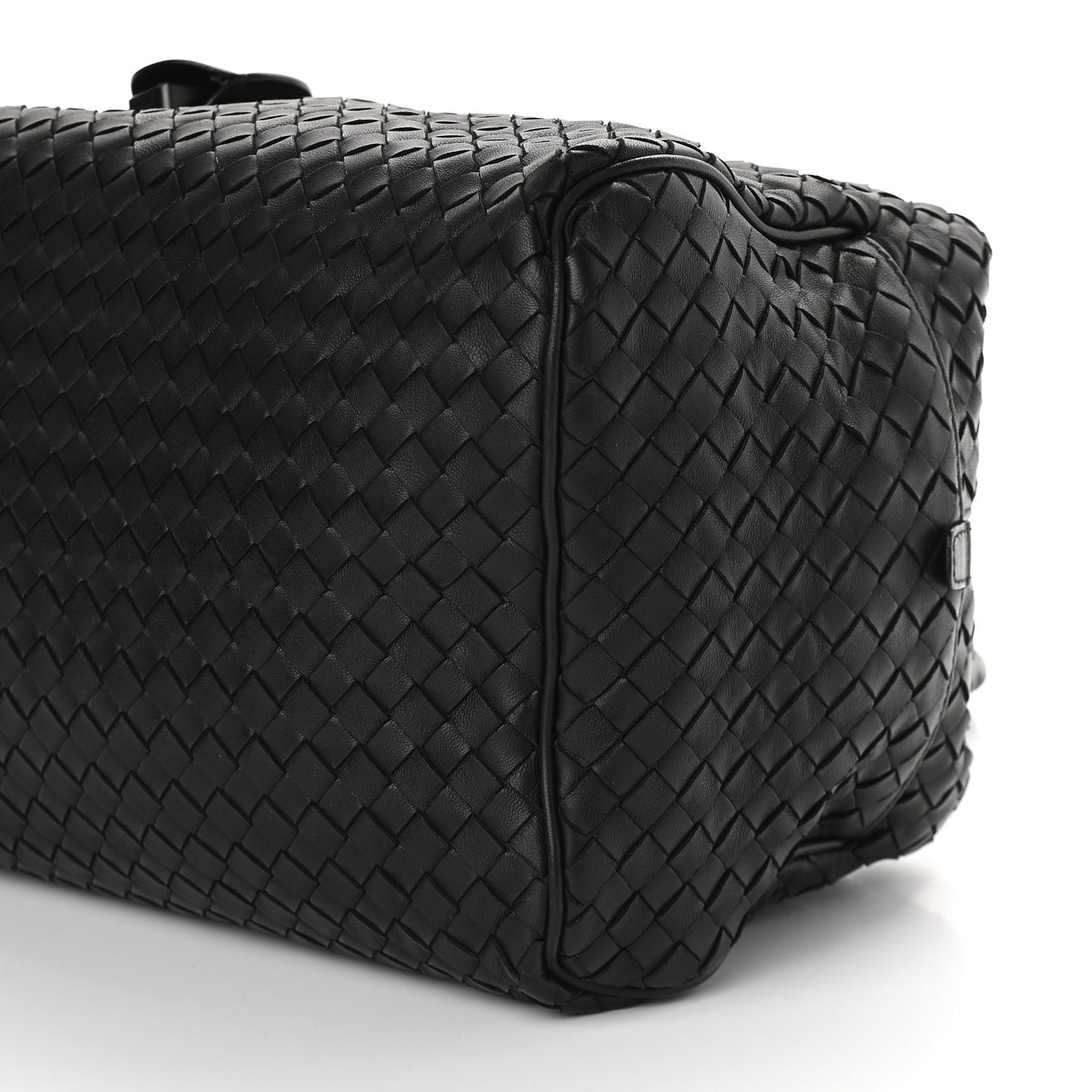 Nappa Intrecciato Boston Black