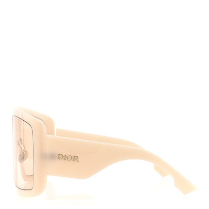 Christian Dior Acetate DiorSo Light 1 Shield Sunglasses Ivory 3 of 8