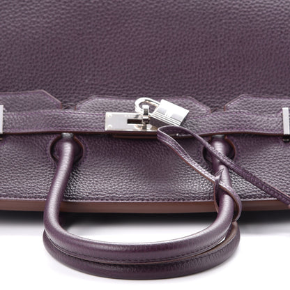 Hermes Togo Birkin 35 Raisin 32 of 37