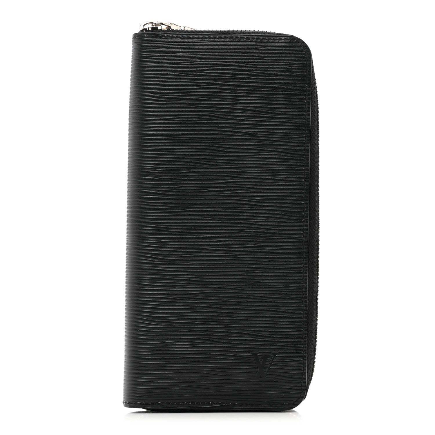 Louis Vuitton Epi Zippy Vertical Wallet Black 1 of 6