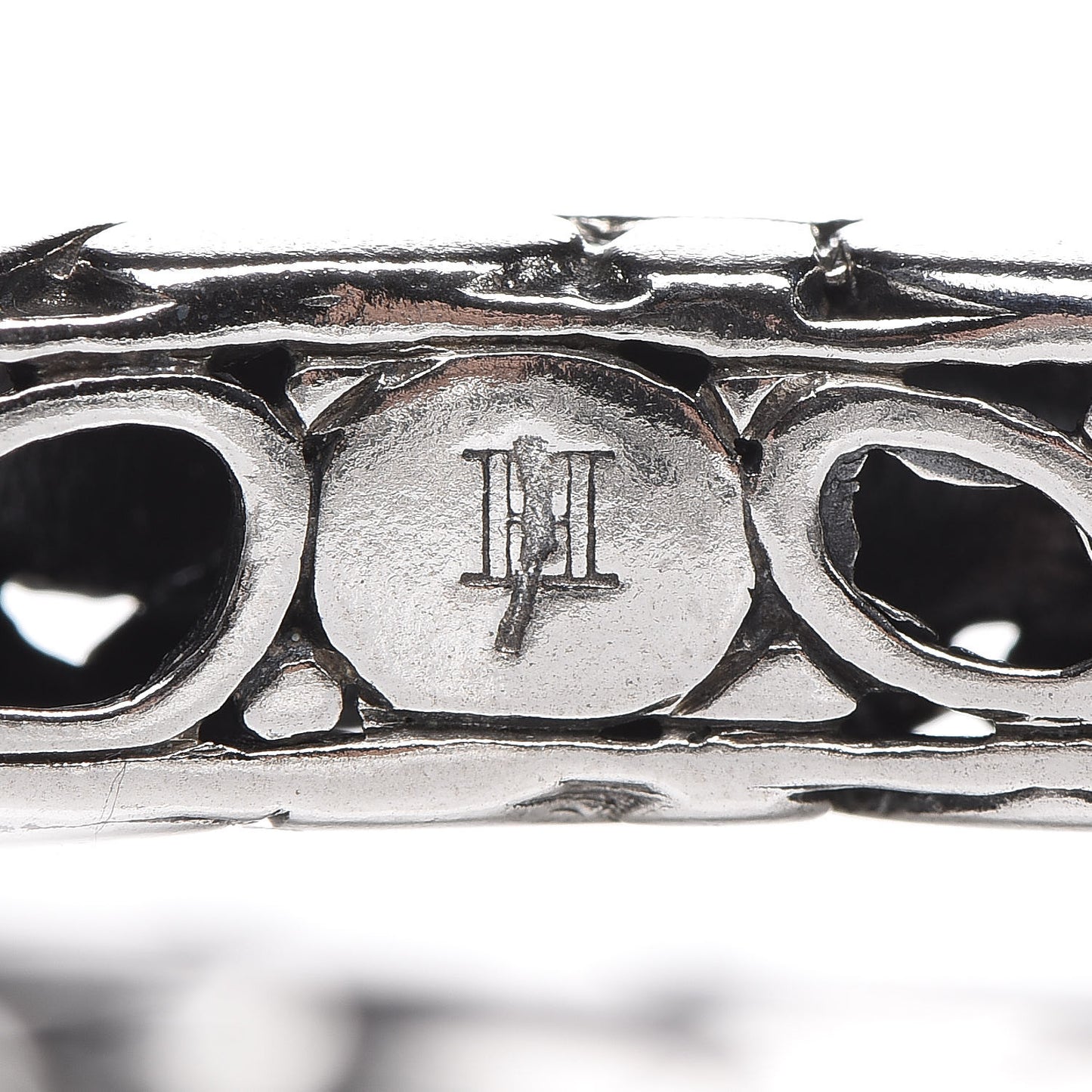 Sterling Silver Kali Hinged Bangle Bracelet