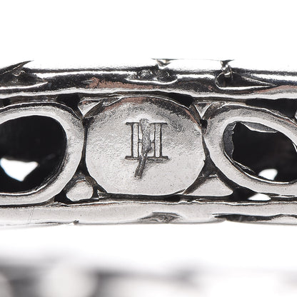 John Hardy Sterling Silver Kali Hinged Bangle Bracelet 4 of 7