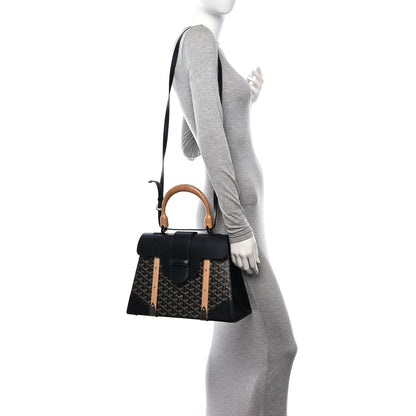 Goyard Goyardine Saigon MM Black 2 of 16