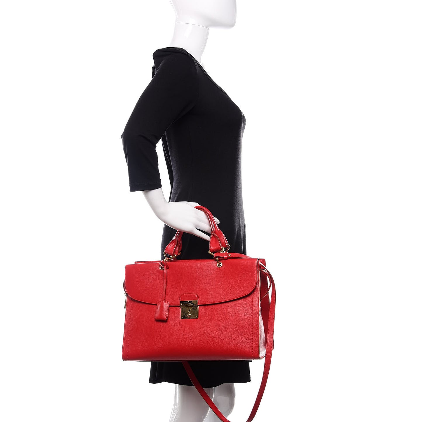 Calfskin The 54 Flap Bag Flame