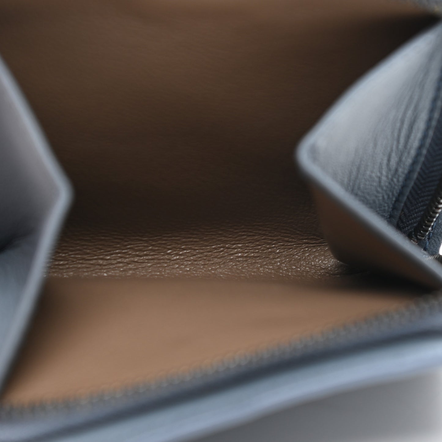 Nappa Intrecciato French Flap Wallet Krim