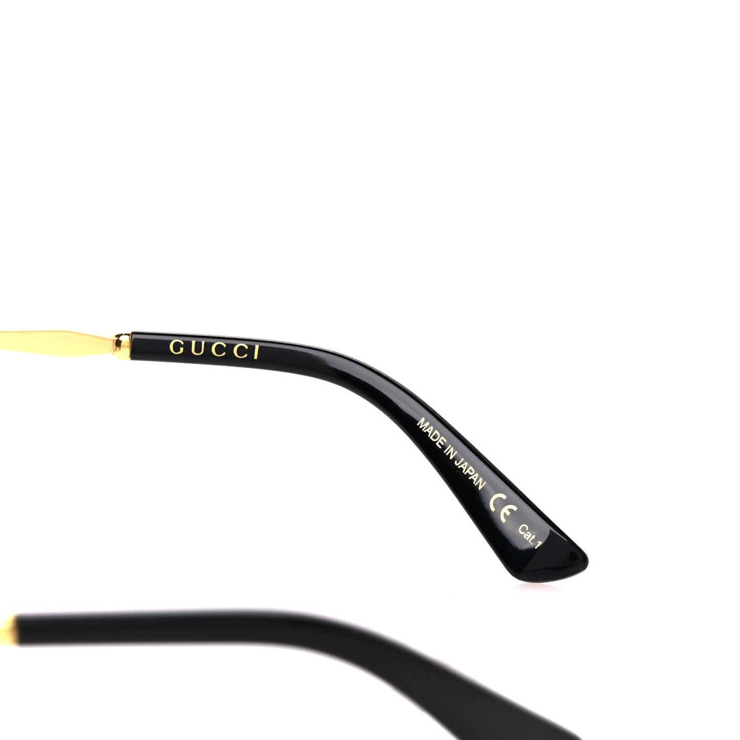 Acetate Metal Square Glasses GG0592SK Black