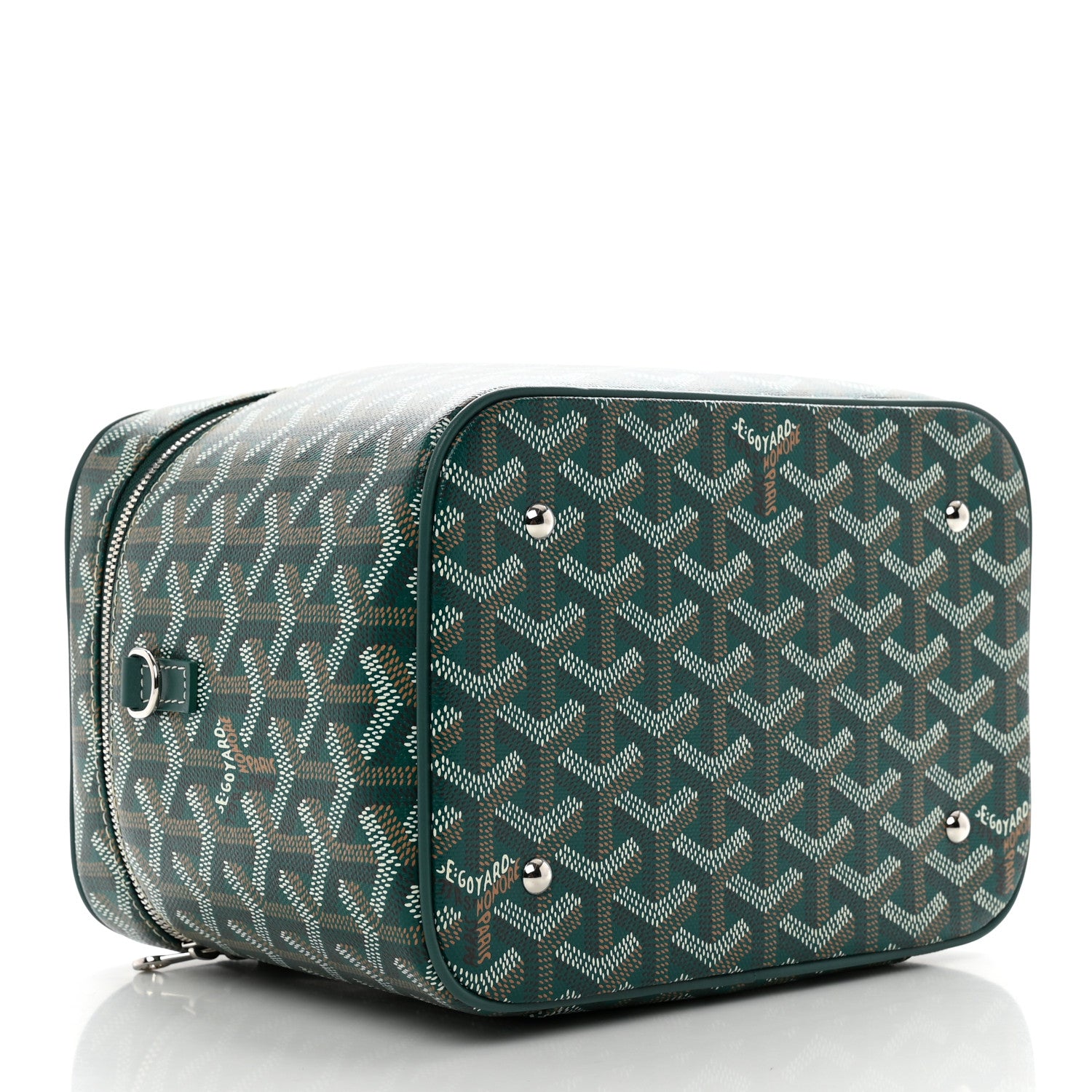 Goyard Goyardine Muse Vanity Case Green 4 of 8