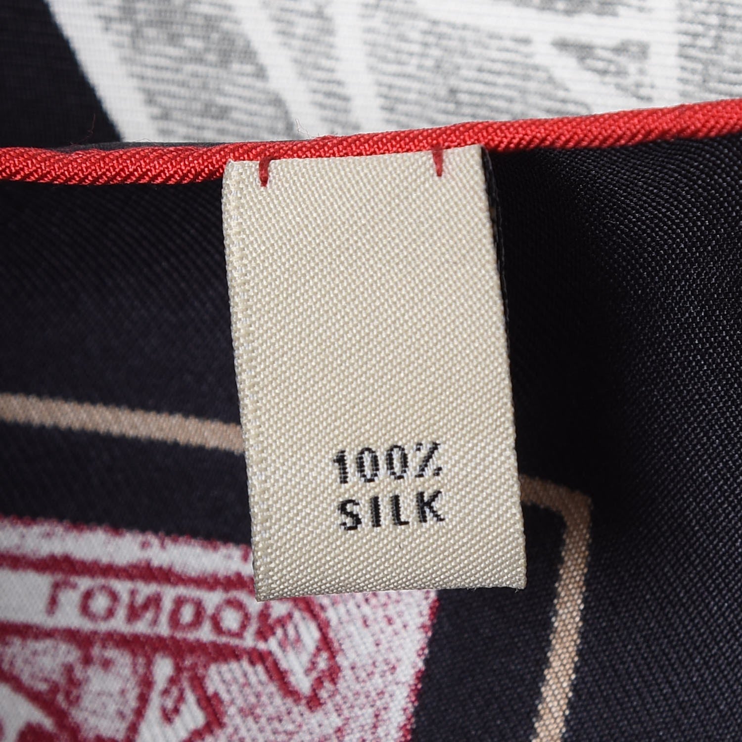 Burberry Silk Monogram Scarf Multicolor 8 of 9