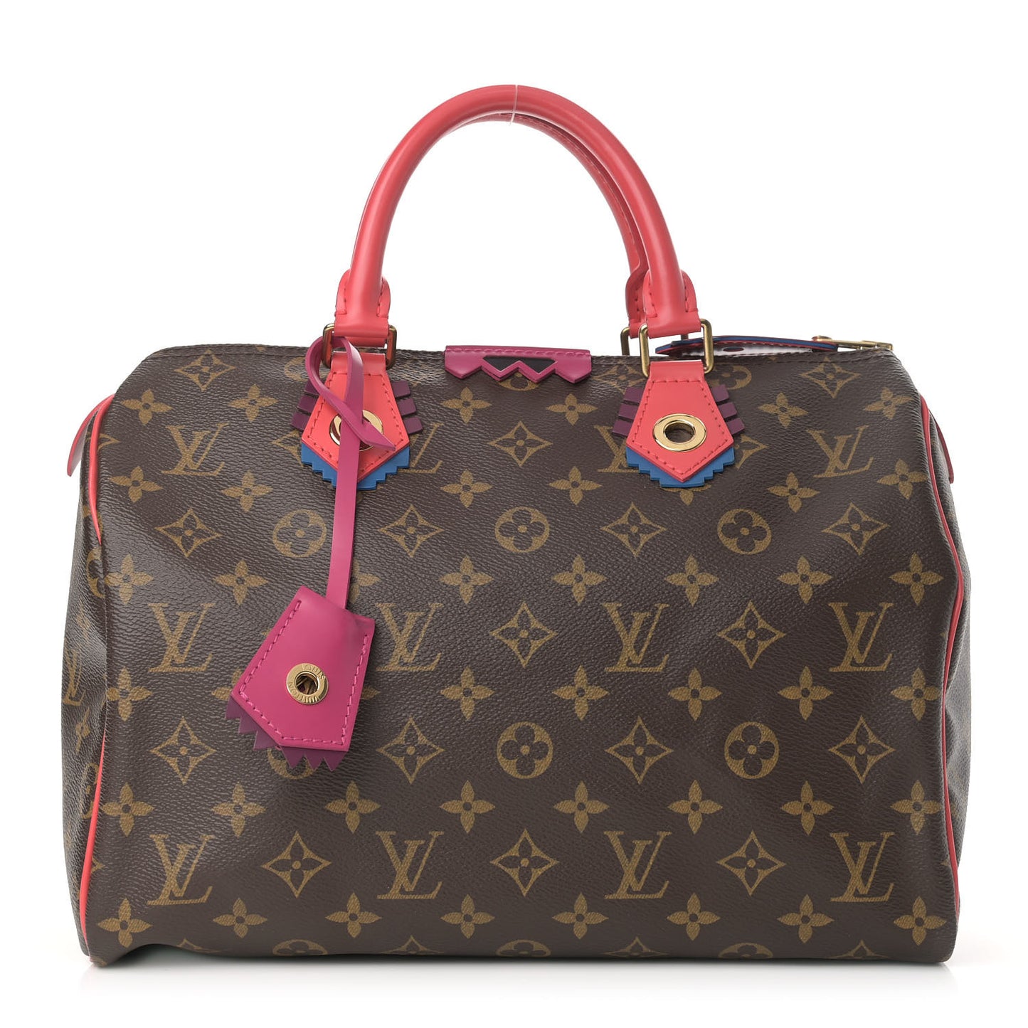 Monogram Totem Speedy 30 Flamingo
