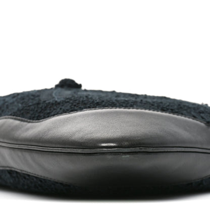 Gucci Calfsking Lace Large Jackie O Bouvier Hobo Black 10 of 11