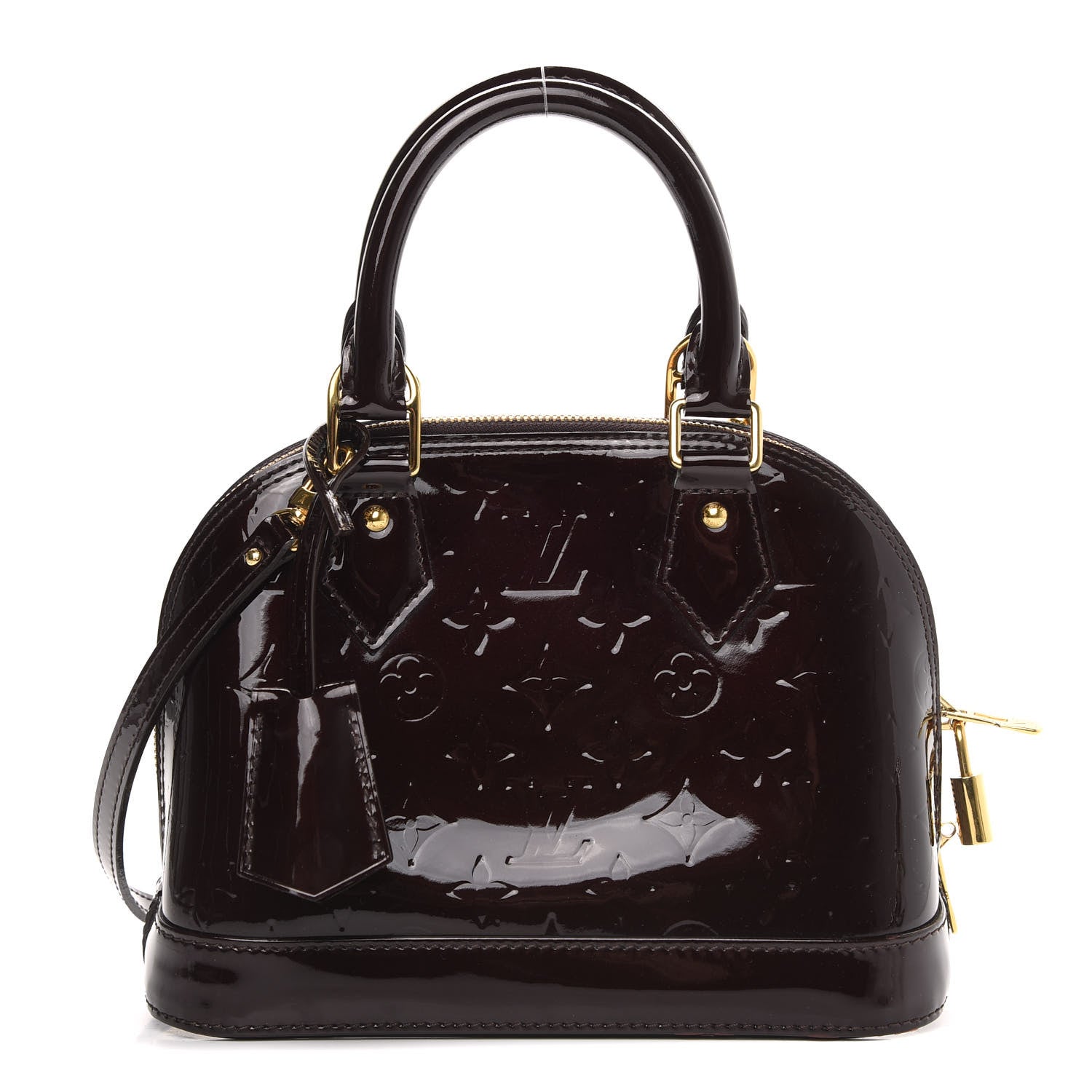 Louis Vuitton Vernis Alma BB Amarante 1 of 12
